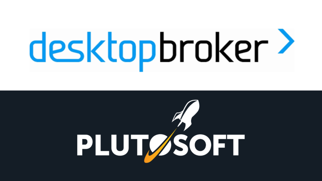 Desktop Broker and Plutosoft Logos